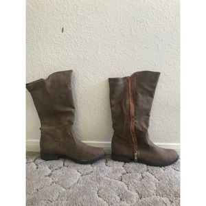 Mid calf boots